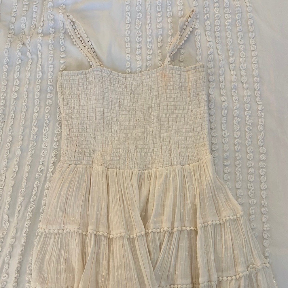 White/Gold PilyQ Dress